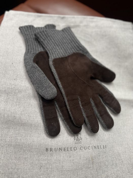 Перчатки Brunello Cucinelli