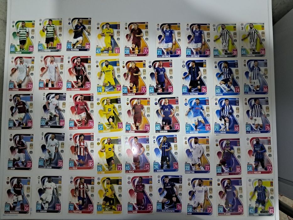 Колекційні картки, футбольніе карточки Match Attax 2022 р