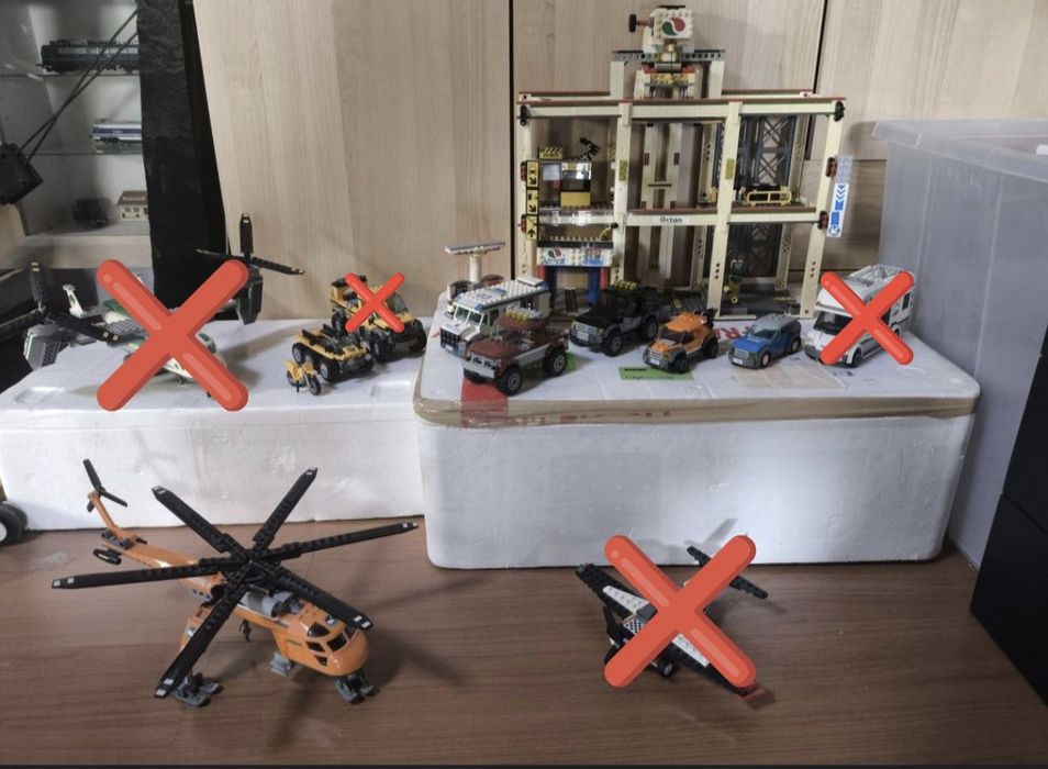 Lote de sets Lego City (6 sets)