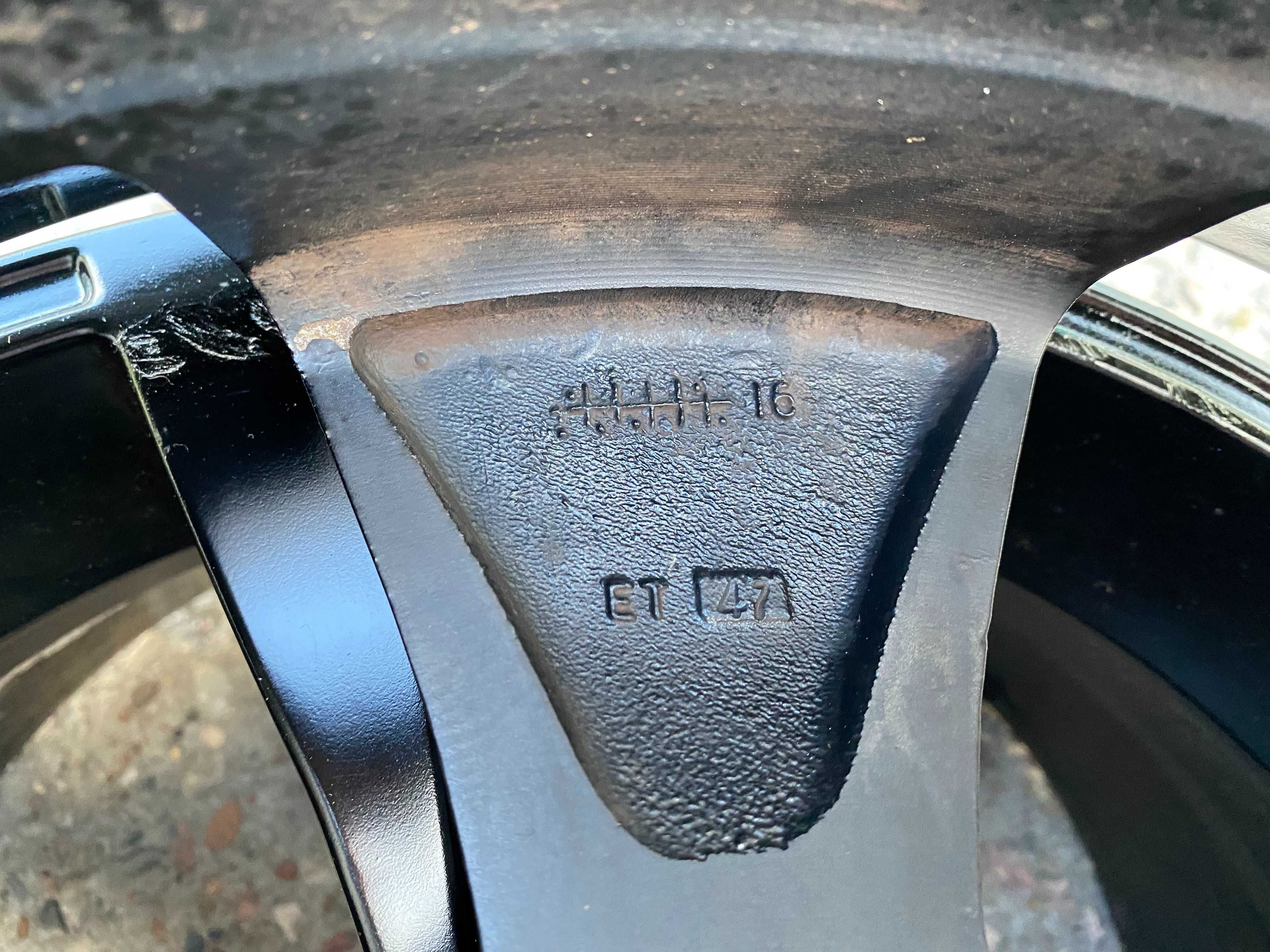 ALUFELGI AEZ VW Seat Skoda Mercedes 7,5jx17 cali ET47 5x112 czarne !