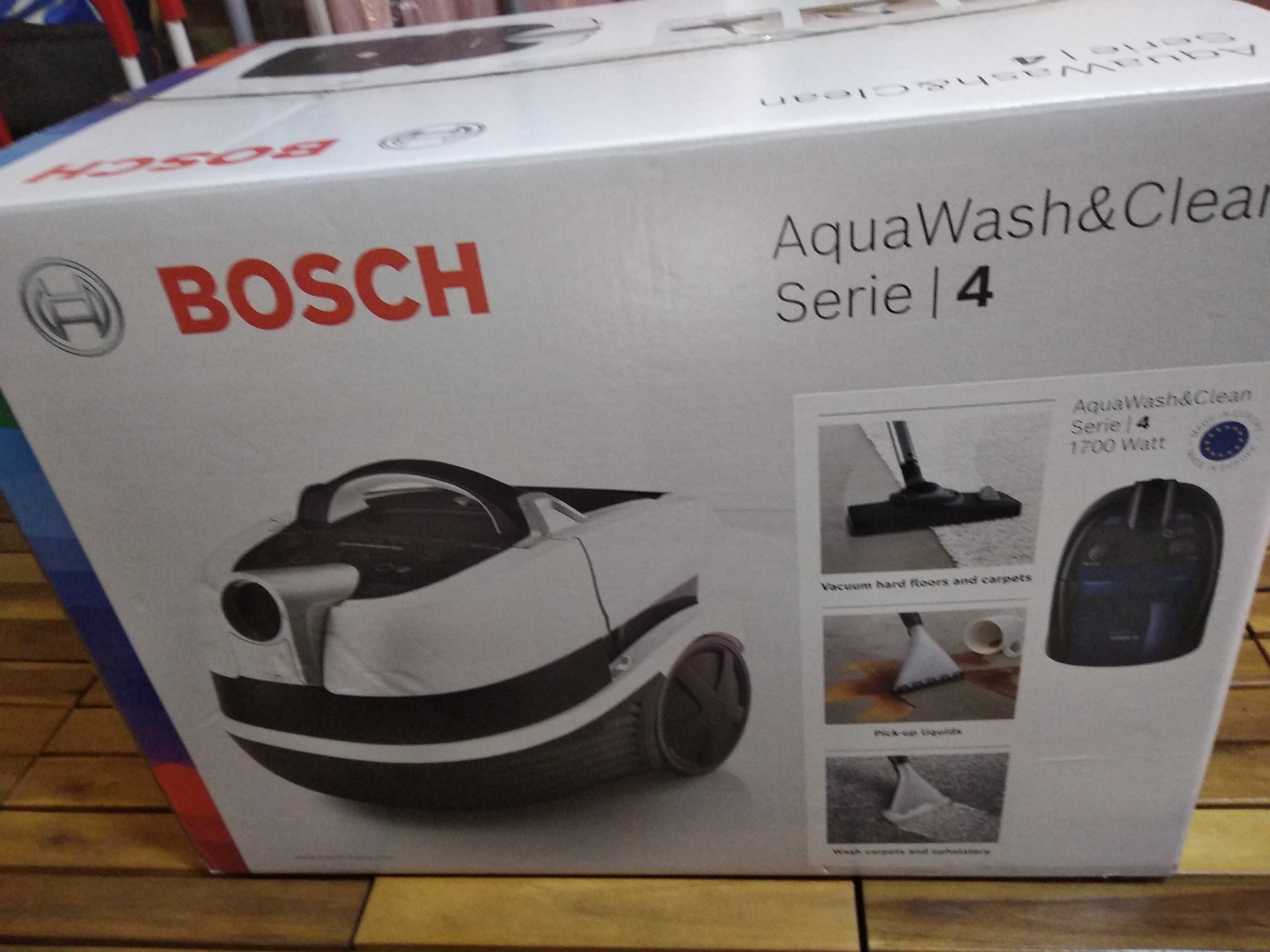 моющий пылесос BOSCH aqua wash&clean serie 4