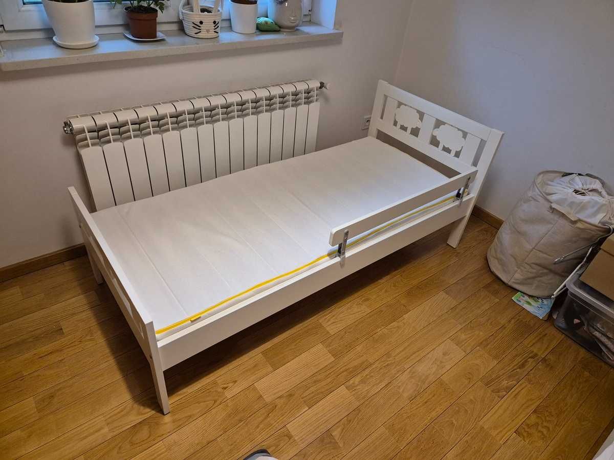 Łóżko IKEA KRITTER + materac