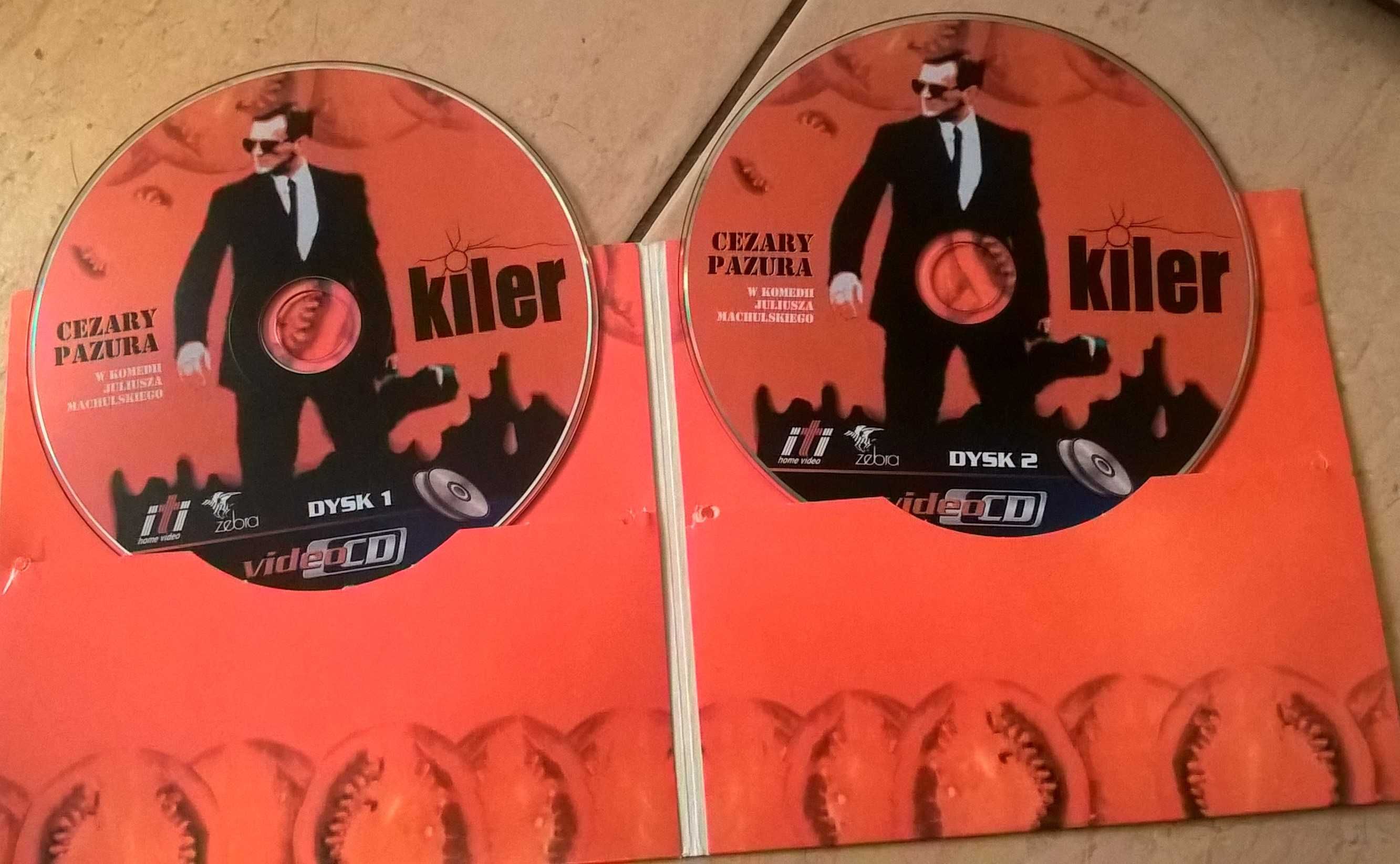 Kiler film na 2 VCD sprzedam