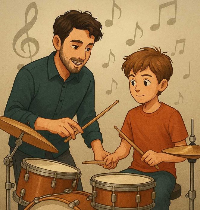 Lekcje gry na perkusji