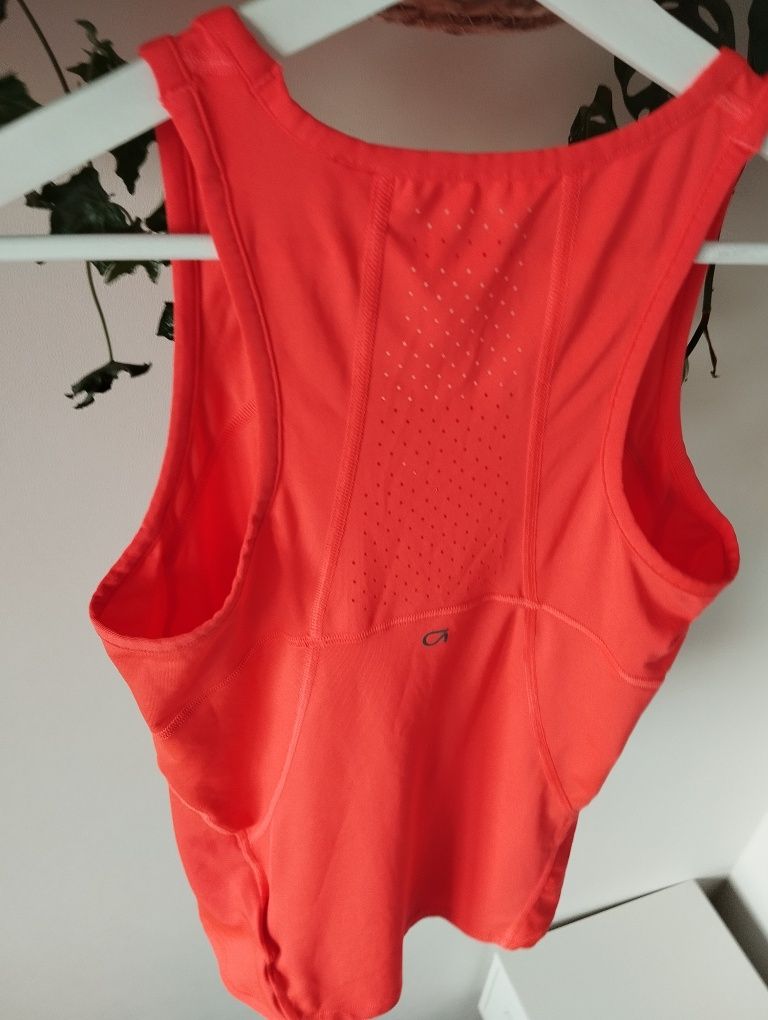 Pomarańczowy top do biegania, sportowy, treningowy r. XS Gap fit