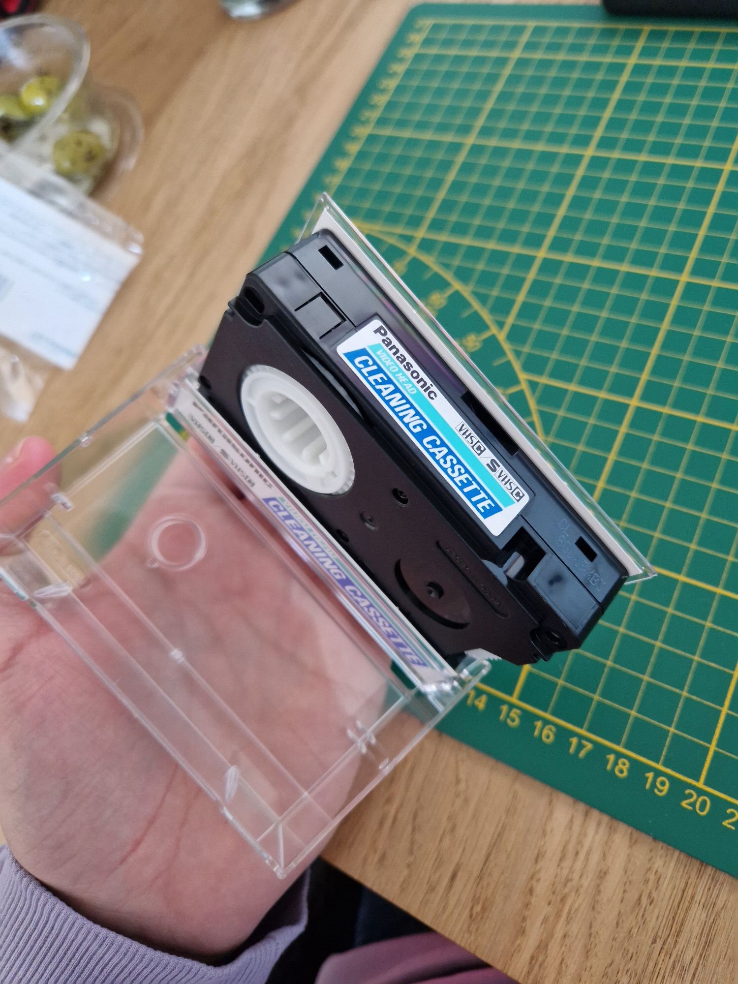 VHS Panasonic cleaning cassette