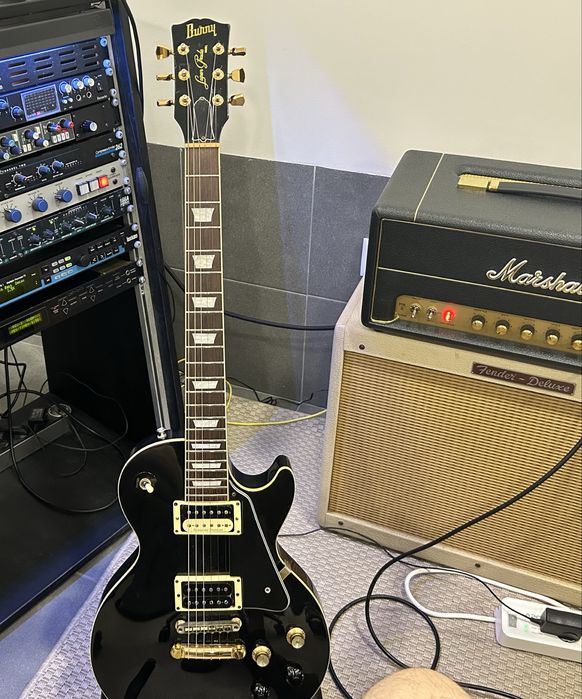 Burny les paul Rlg 50 anos 80 com PAF’s duncan 59 anos 80