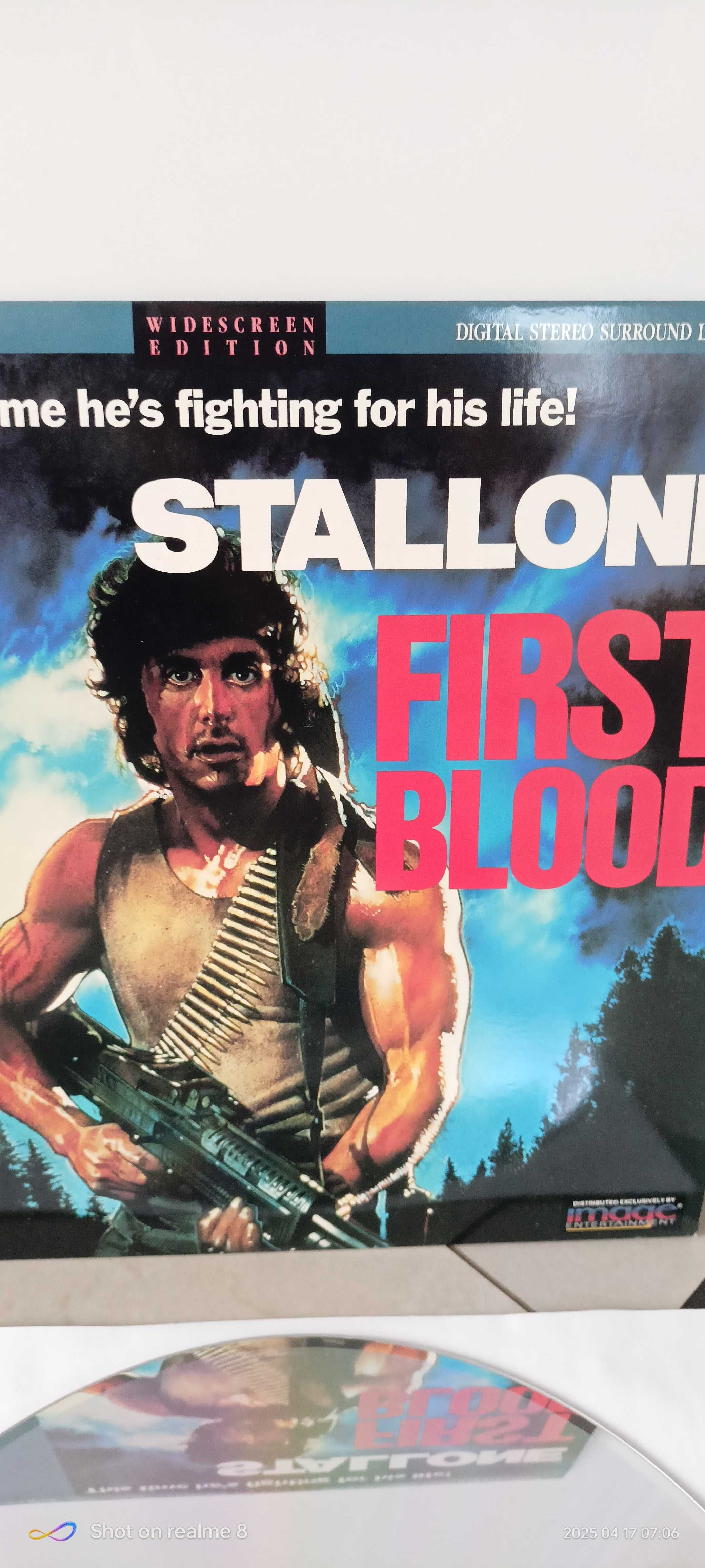 Laserdisc -RAMBO 1- NTSC