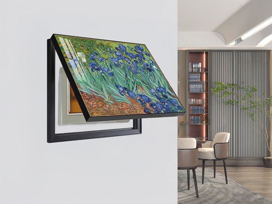 Obrazek/skrzynka maskująca, V. van Gogh, Irysy