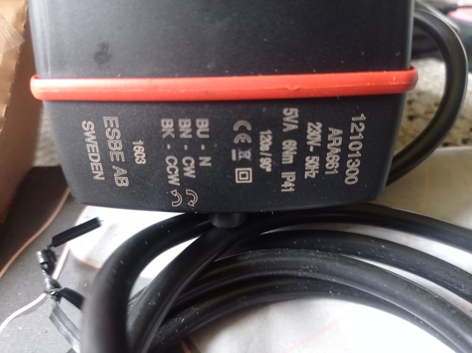 Siłownik ARA661, 3-punktowy, 230V,6Nm, Nowy,,120s,