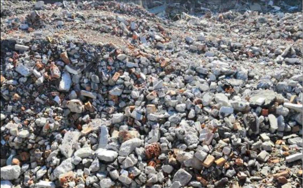 Бій будівельний крупний