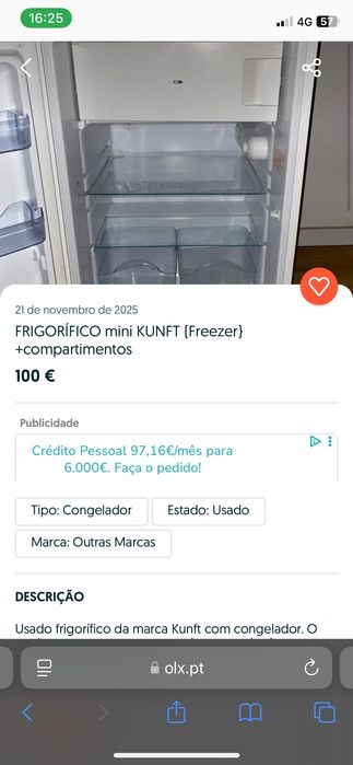 Mini frigorífico