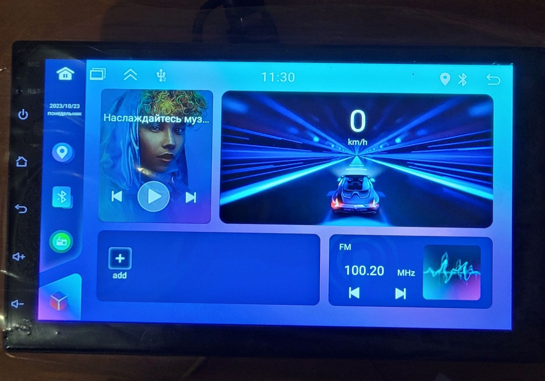 Магнітола 2din android12 4/64 гб Carplay, Android Auto