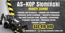 Usługi Koparko-ładowarka Wykopy Roboty ziemne Wyburzenia Rozbiórki