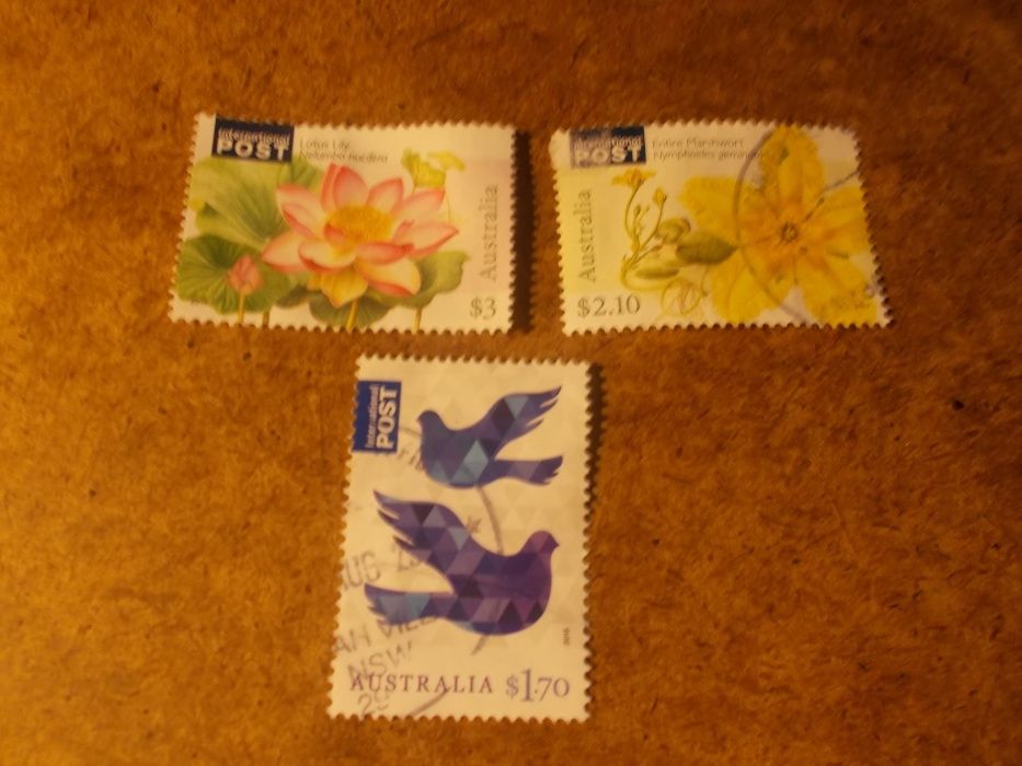selos Argélia, marrocos e Austrália