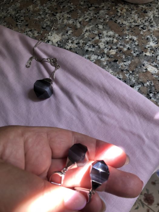 Серебряный комплект