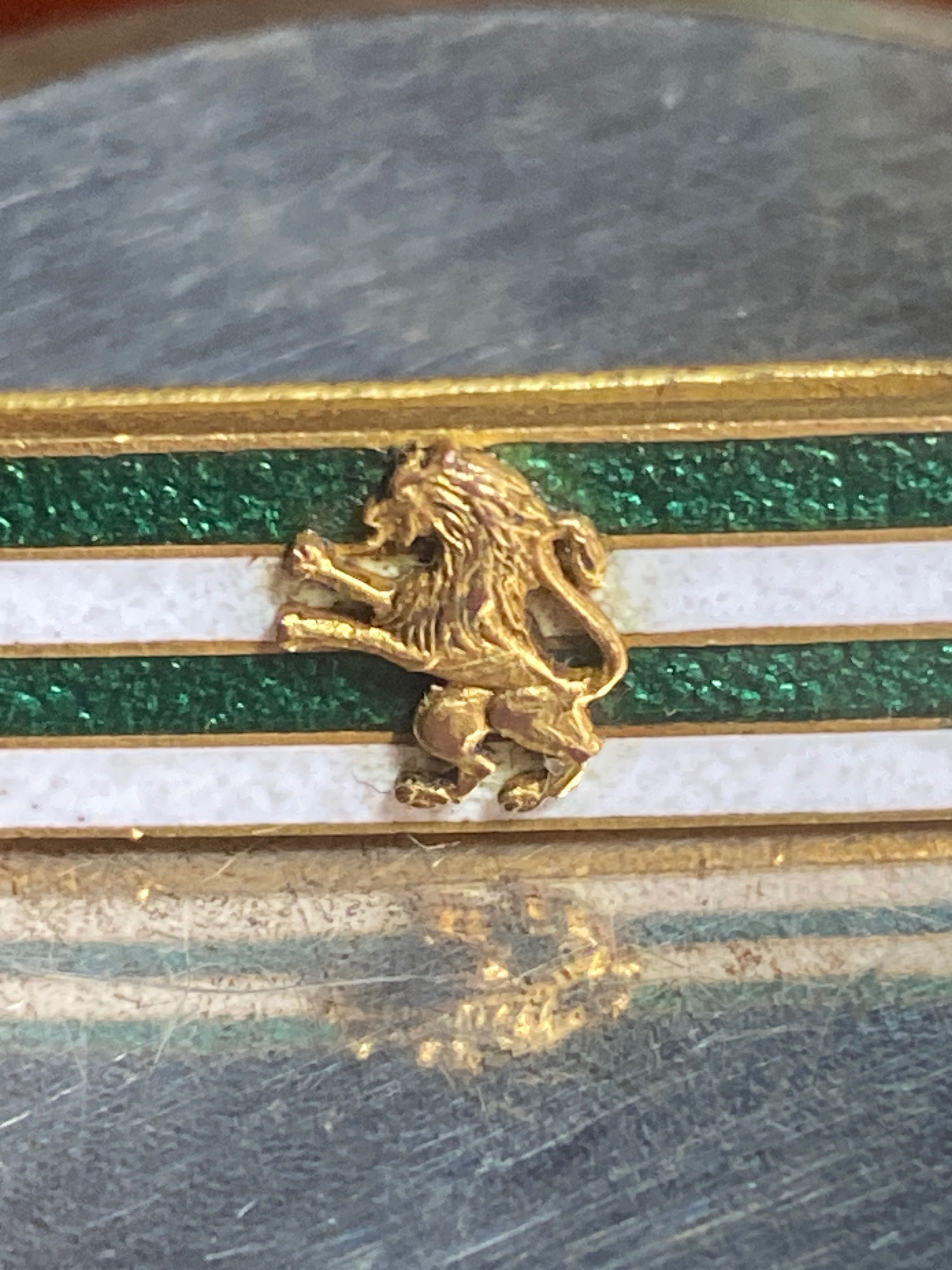 Alfinete travessão de gravata 4,3 cm Sporting Clube Portugal Anos 60