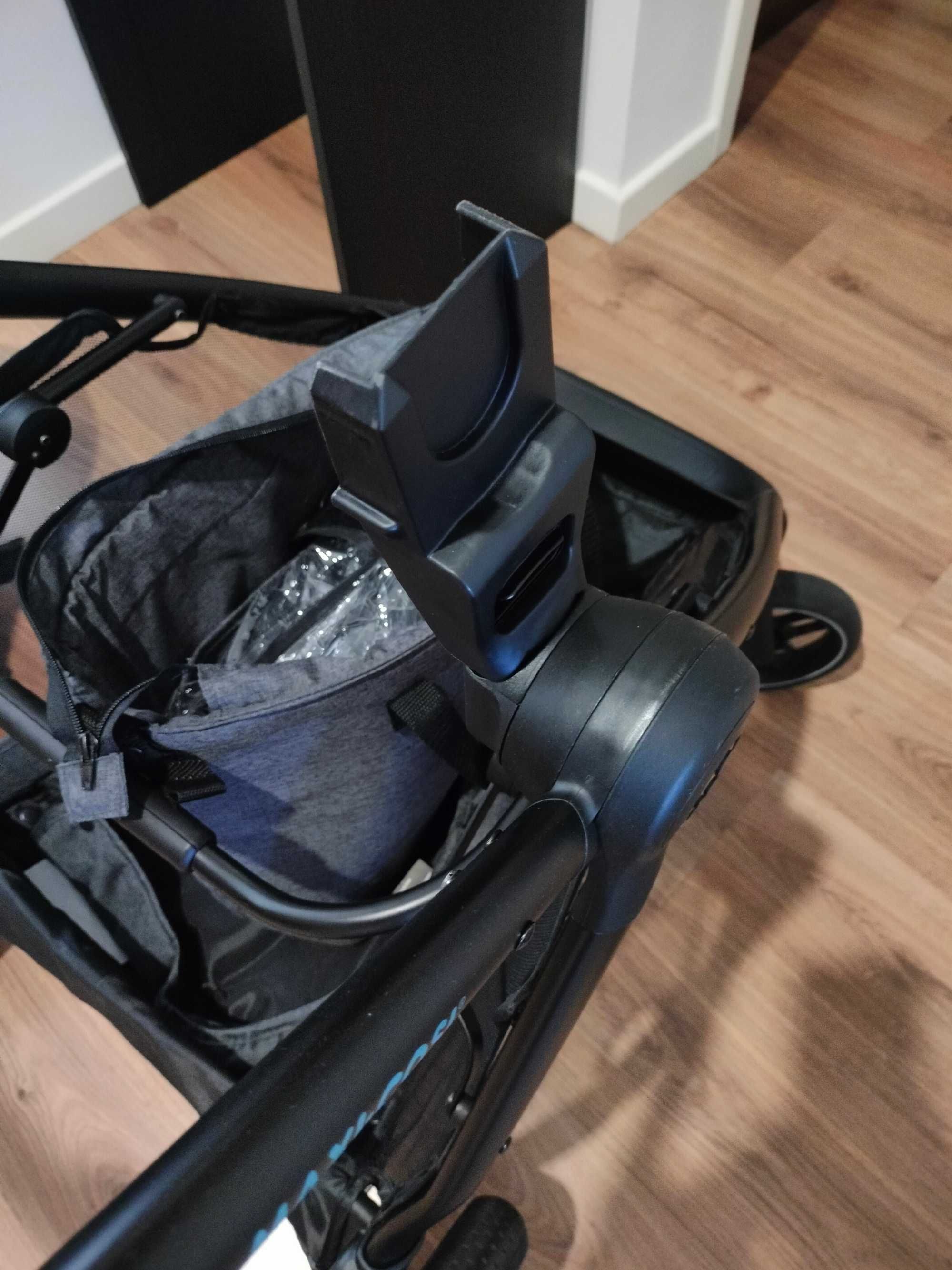 Trio Maxi-Cosi Zélia S + Extras (Capa, Saco, Adaptador Ovo)