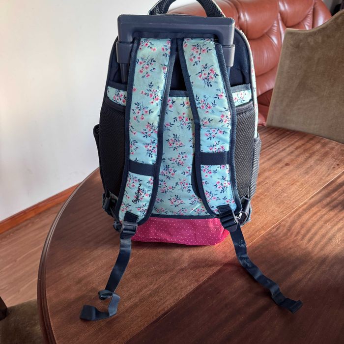 Mochila Azul com Rodas