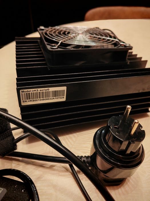 Kaspa Miner KS0 – 100 GH/s PSU and Fan64284429586178124