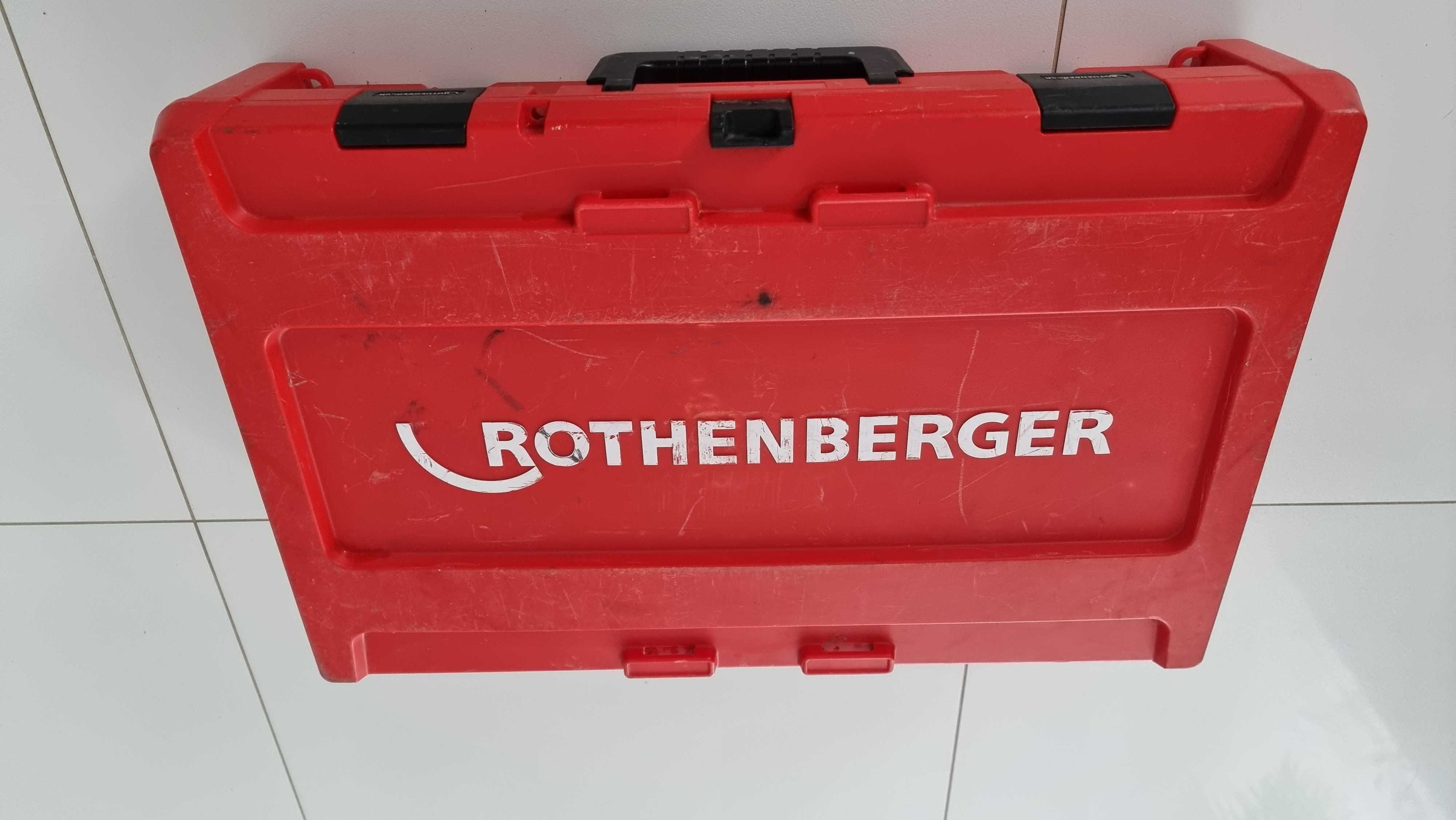 Zaciskarka Rothenberger ROMAX 4000 6x szczeki gaz walizka 2x bateria