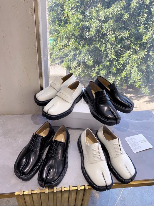 Maison Margiela, таби, броги, лоферы, белые, черные, 34-40