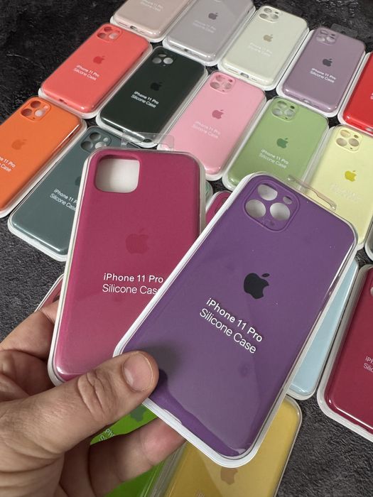 Чехол full silicone case для iphone 11pro, 11 pro max