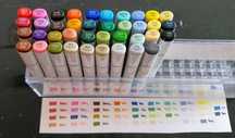 Copic Sketch zestaw 39 markery mazaki
