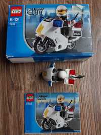 LEGO CITY 7235 Motocykl policyjny.