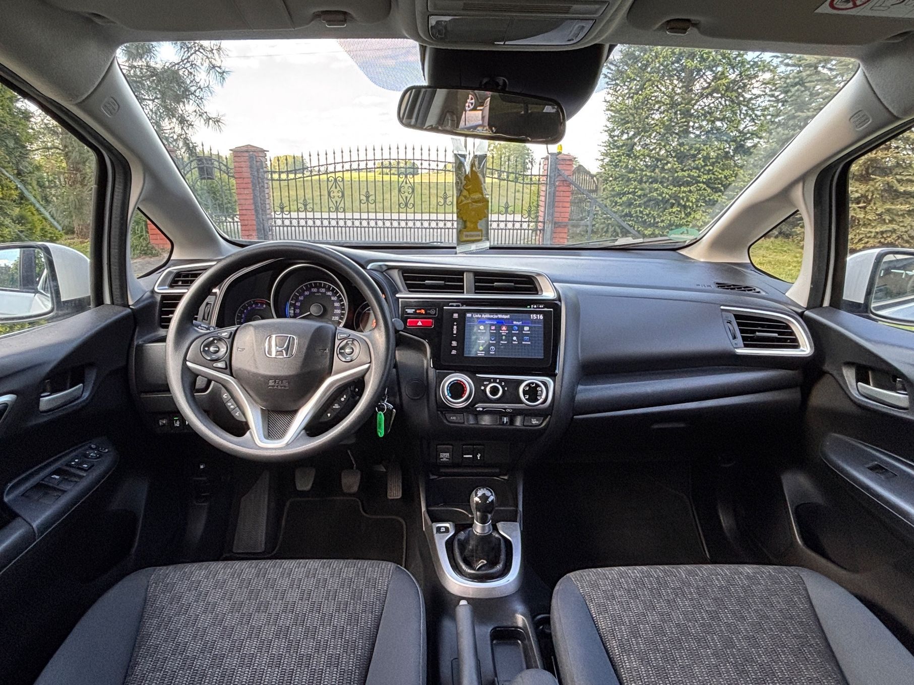 Honda Jazz 1.3iVTEC 102 KM-LED Navi-77 000 KM-Czujniki Parkowania- Biała Perła
