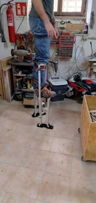 NOWE Profesjonalne szczudła budowlane do G-K 46–76 cm Udźwig do 103KG