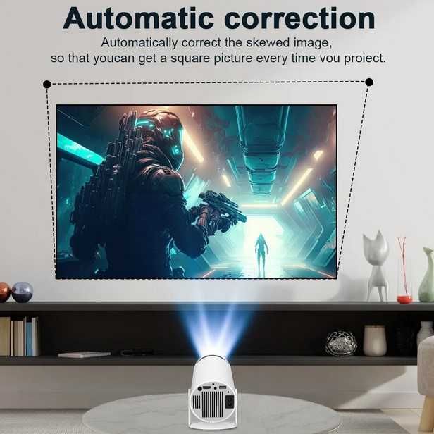 Projector Led  HY300, BT5.0, Android 11, WIFI6