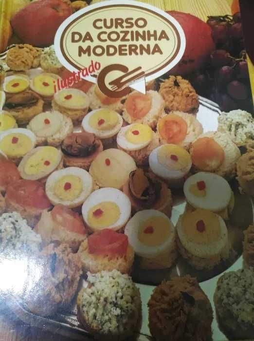 coleção curso de cozinha moderna ilustrado