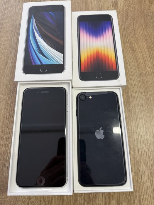 New iPhone SE2 2020 256gb white/ SE3 64gb Midnight