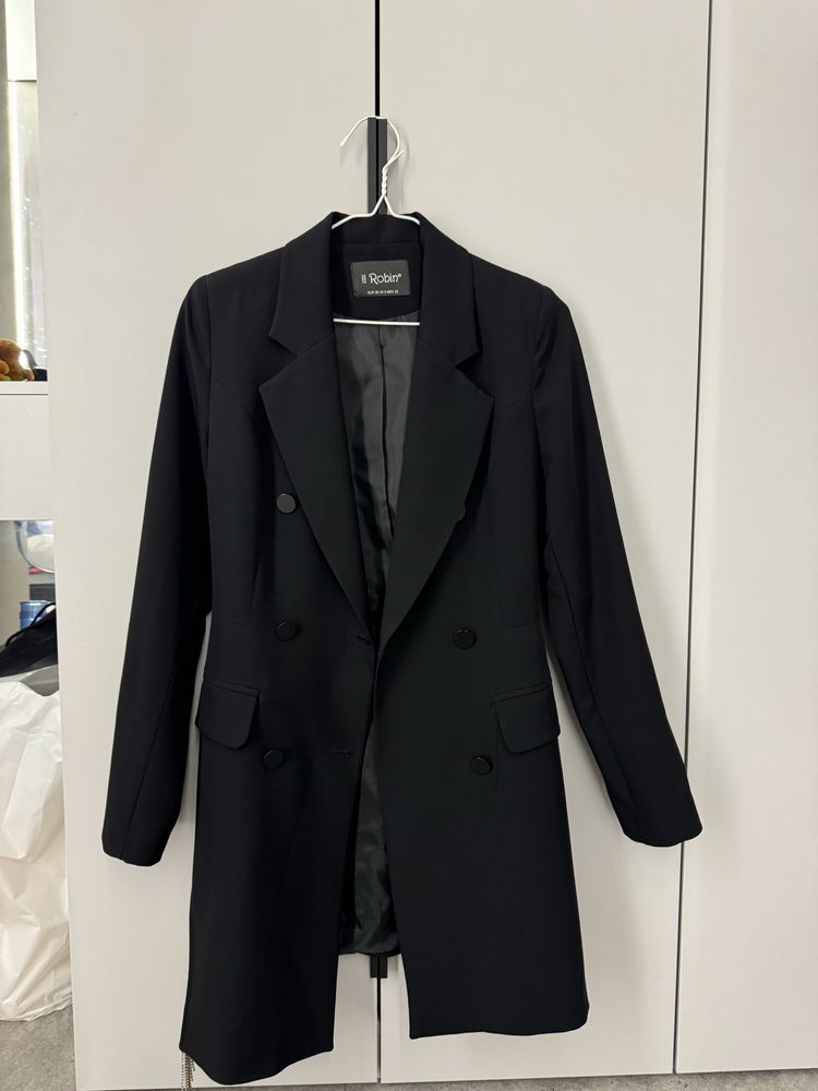 Платье пиджак со стразами Zara