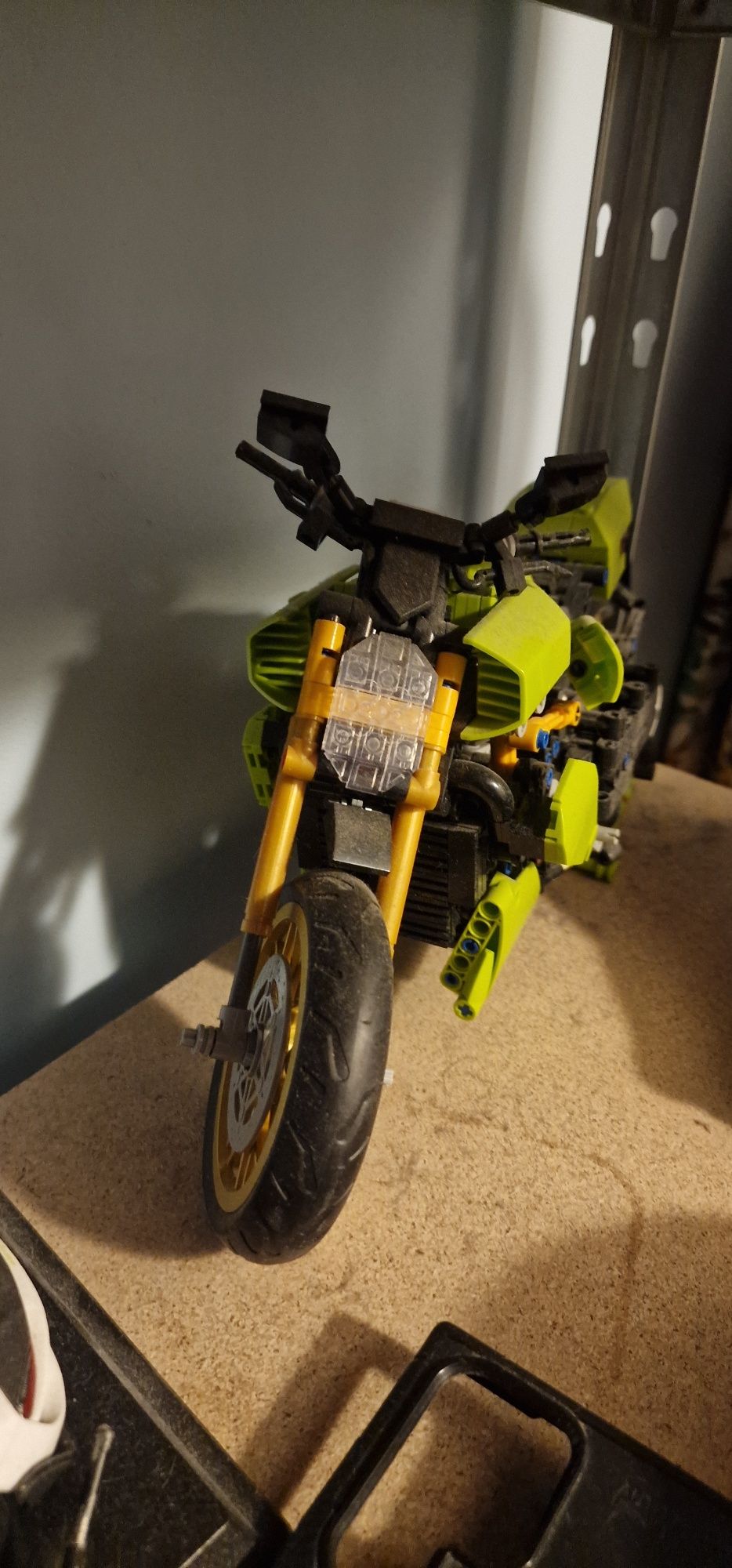 "LEGO" Model motocykla.