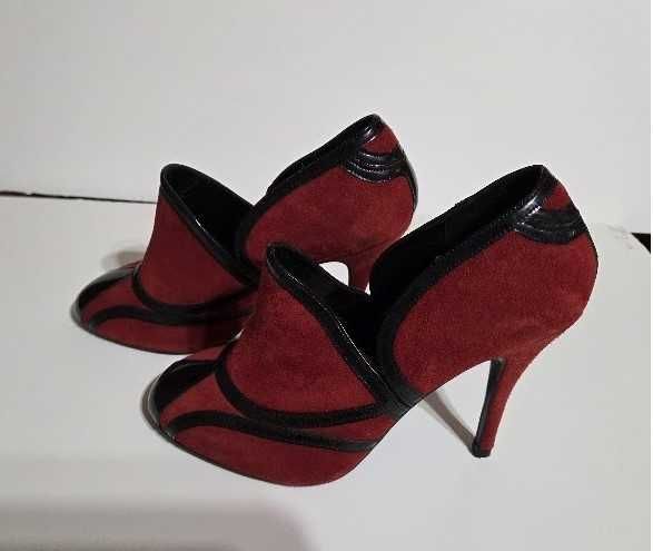 Sapatos vintage vermelhos - Cosme Paris- Novos