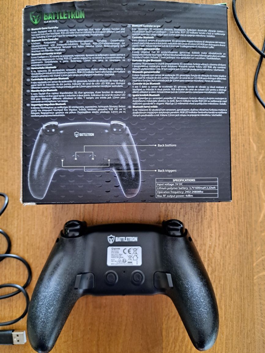Pad bluetooth ps4 battletron