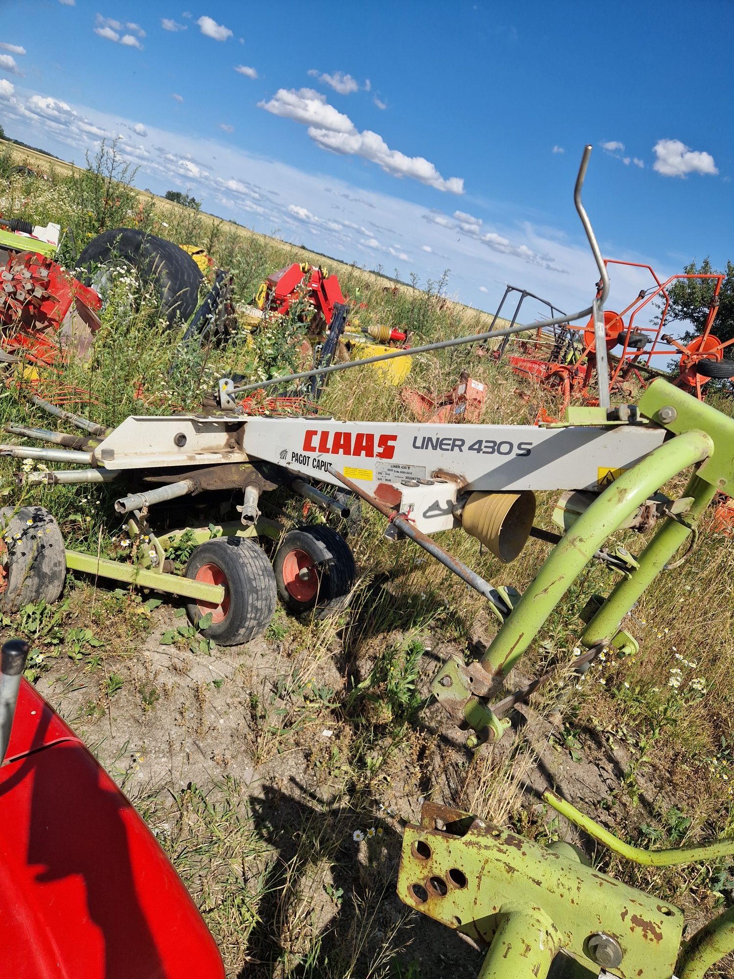 Czesci claas liner 430 s i inne modele 390