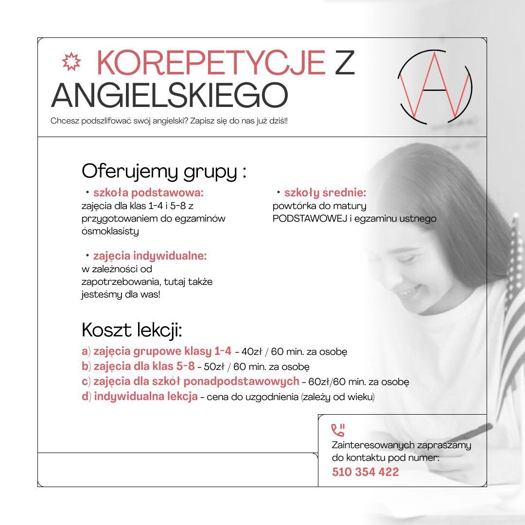 Korepetycje z angielskiego