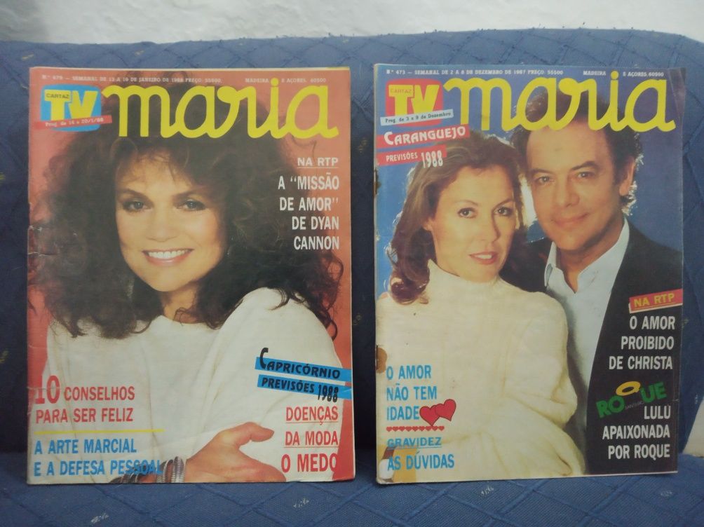 Lote de 16 Revistas MARIA, anos 80
