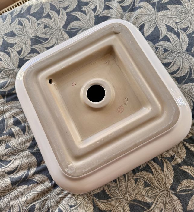 Umywalka nablatowa kwadratowa 39cm