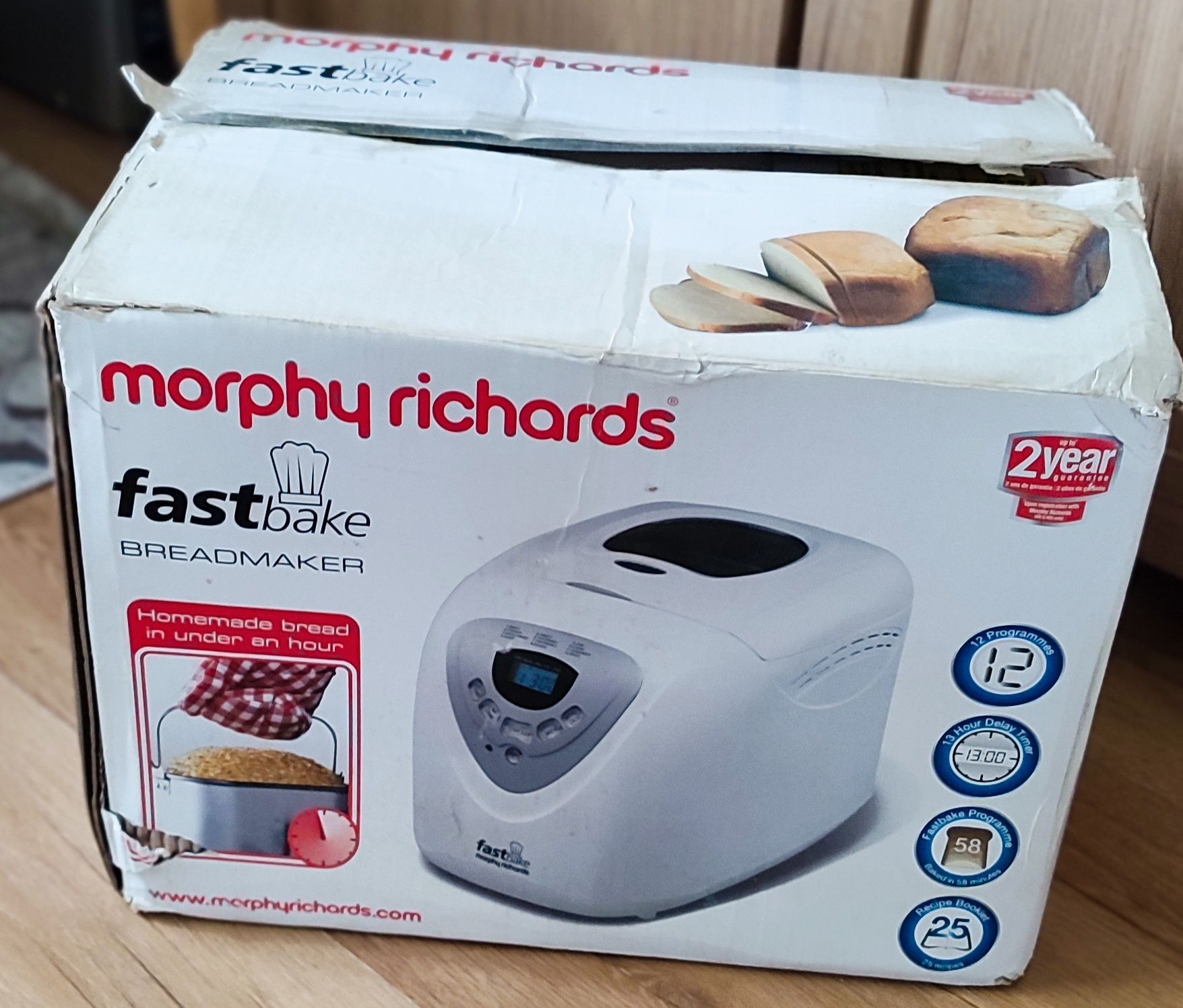 Wypiekacz do chleba Fask Bake BreadMaker Morphy Richards