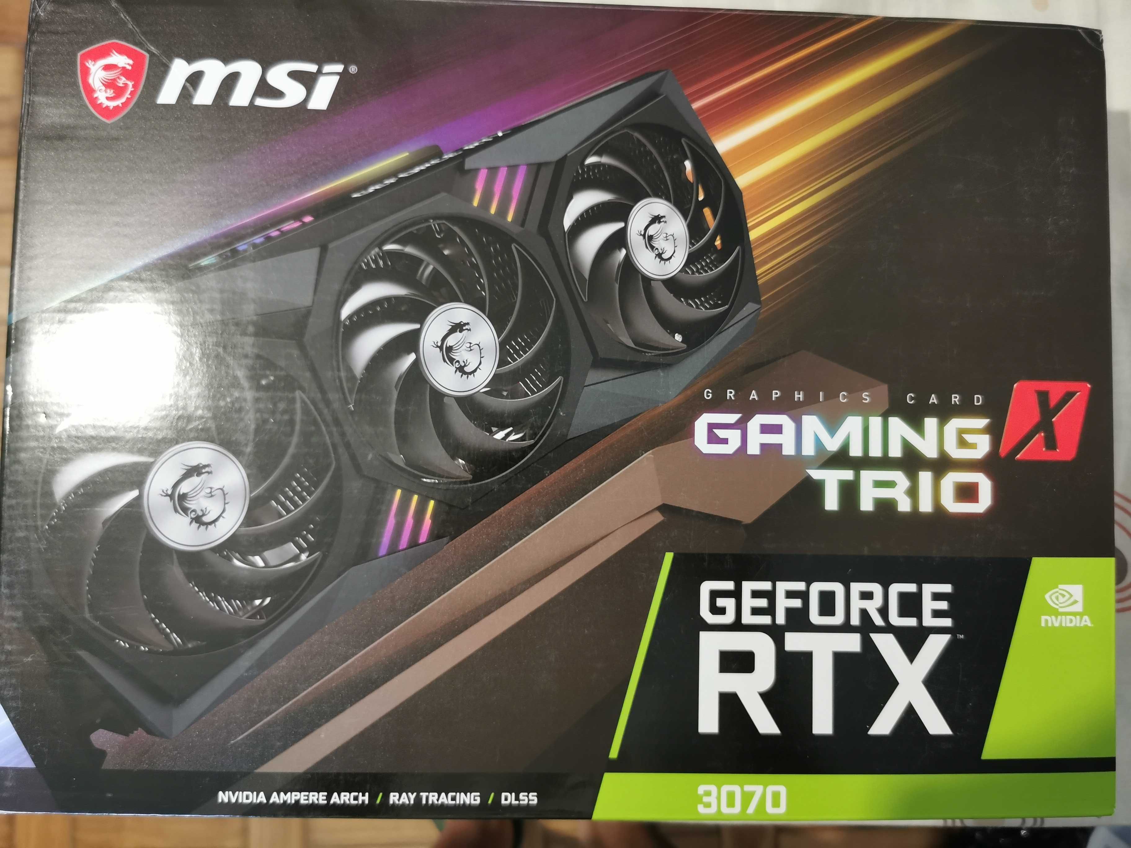 RTX 3070 gaming x trio 8gb