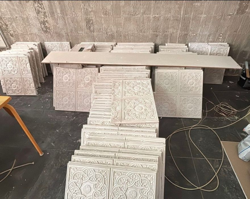 50 Placas de gesso únicas em ótimo estado