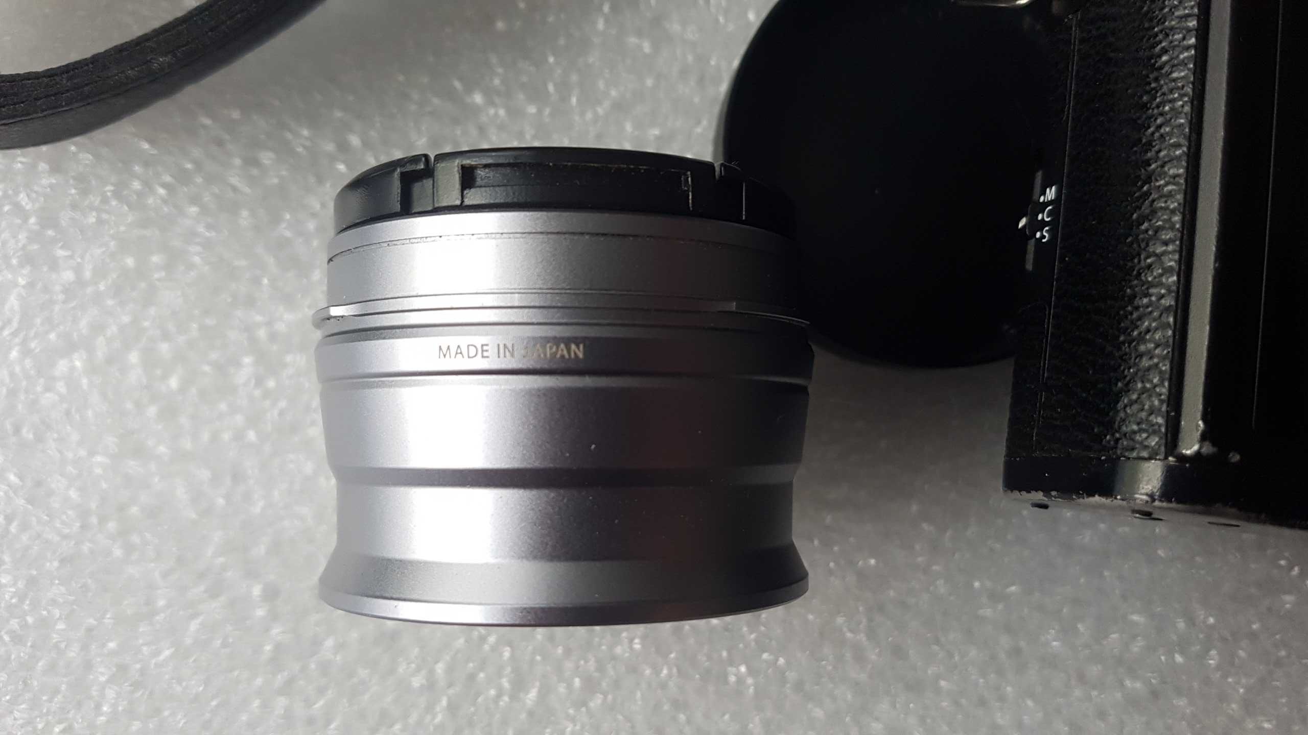 Fujifilm X100F з Fujinon WCL-X100 Fujinon conversion lens
