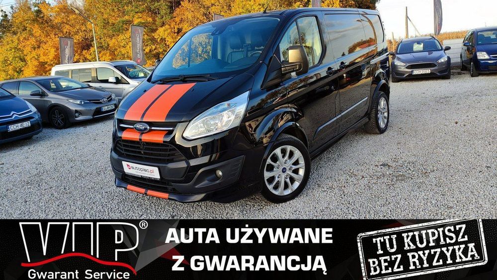 Ford Transit Custom  SPORT 2.2TDCI 155kM Kamera Trzymanie Toru Jazdy 2x Drzwi Bocz GWARANCJ