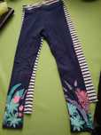 Legginsy -  dla dziewczynki - roz. 110/116 - 2 sztuki - komplet -