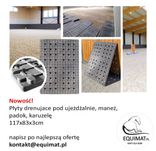 Mata drenująca pod ujeżdżalnie