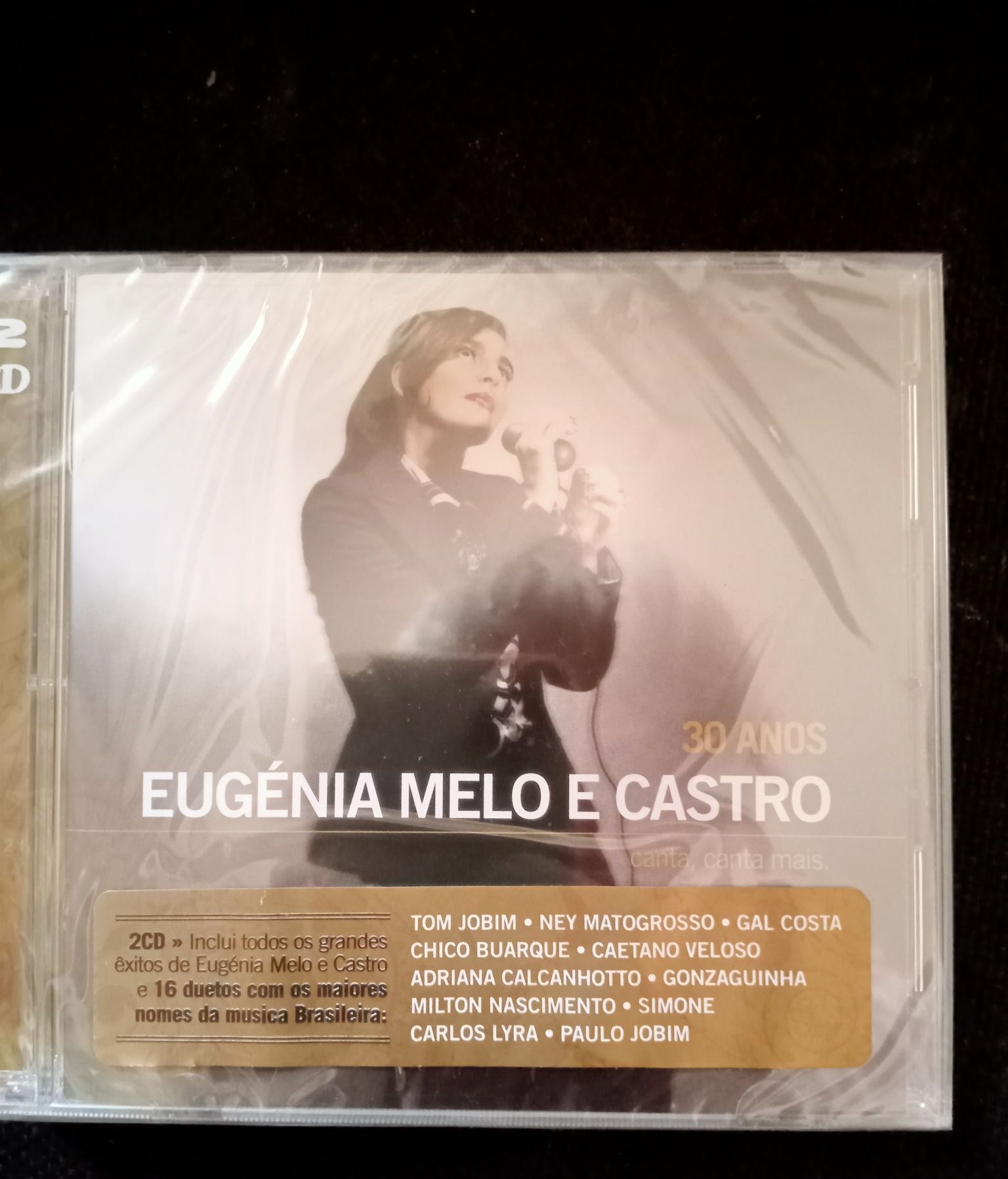 Eugênia Melo e Castro CD duplo selado
